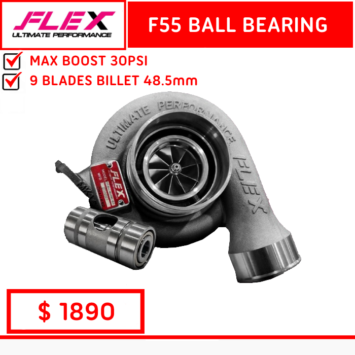 [FLEX] F55 Turbo BALL BEARING 48.5mm Diesel Racing Shop