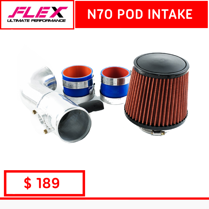[FLEX] N70 intake pod filter Diesel Racing Shop