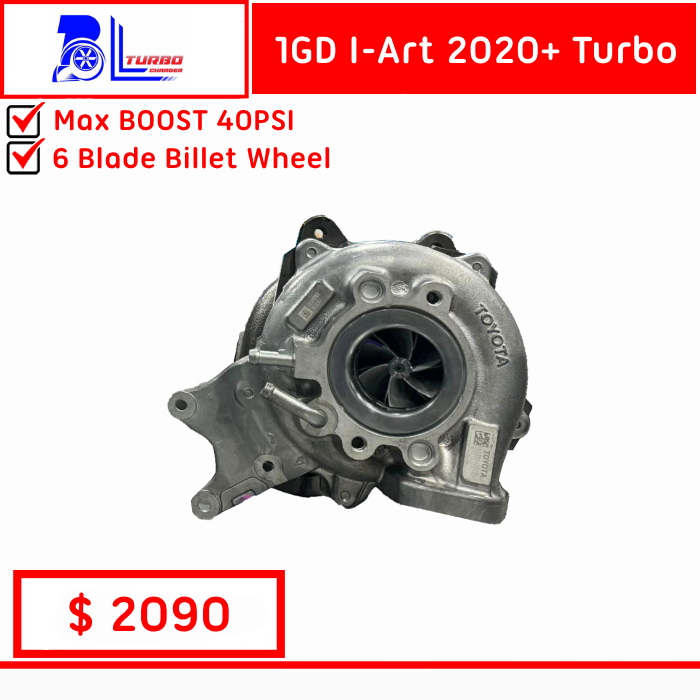 [BL TURBO] 1GD 2020+ TURBO 46mm (Plug and Play)