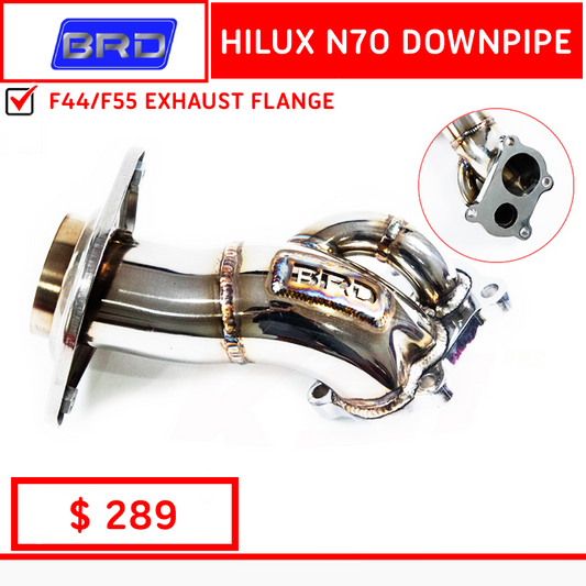 [BRD] HILUX N70 1KD DOWNPIPE F44/F55 TURBO