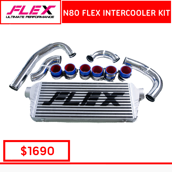 [FLEX] N80 1GD Intercooler Kit 2015-2019 (Plug and Play)