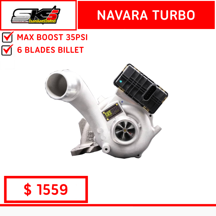 [SKS TURBO] NISSAN NAVARA YD25 TURBO – Diesel Racing Shop